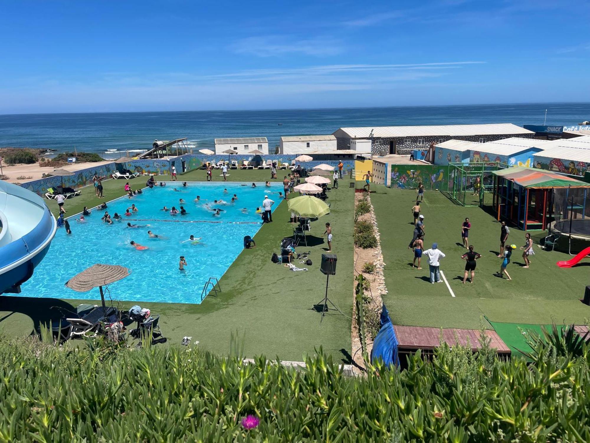 Sidi Ouassay Camping Wassay Beach المظهر الخارجي الصورة