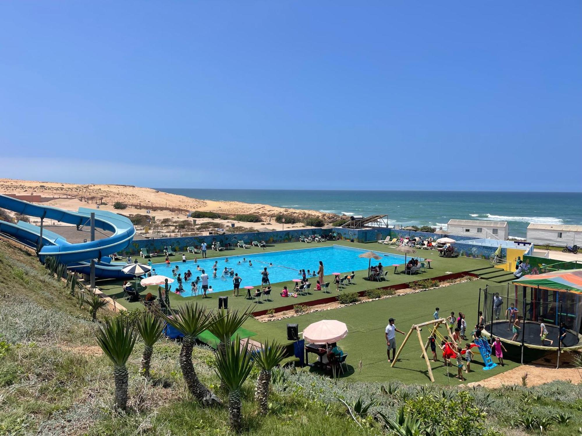 Sidi Ouassay Camping Wassay Beach المظهر الخارجي الصورة